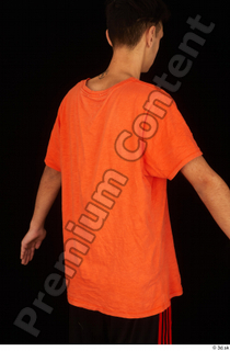 Danior dressed orange t shirt sports upper body 0006.jpg